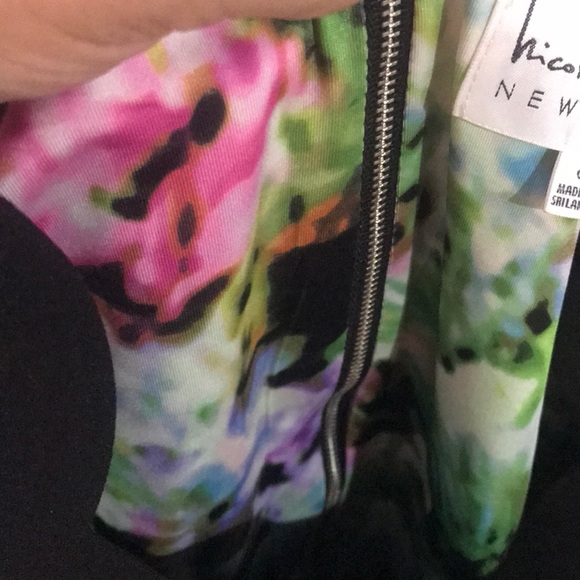 🔥🔥🔥 Nicole Miller NY cocktail dress, LBD - Picture 3 of 9